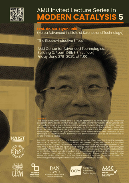 Wykład Prof. Mu-Hyun Baik