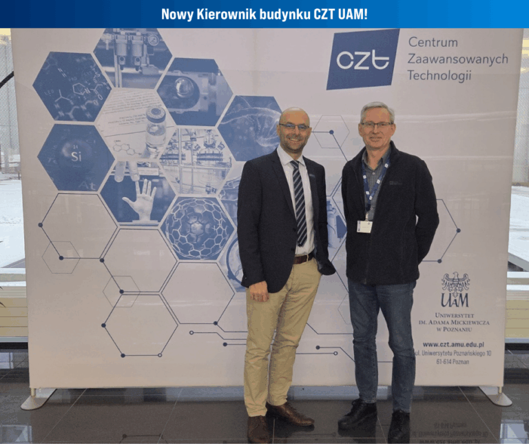 Nowy kierownik budynku Centrum Zaawansowanych Technologii UAM!