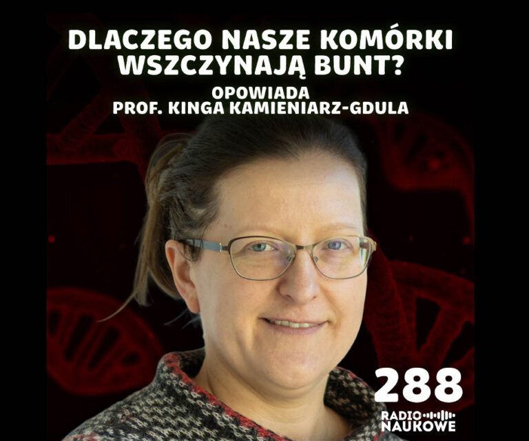 Rozmowa dr hab. Kingi Kamieniarz Gduli w Radio Naukowe
